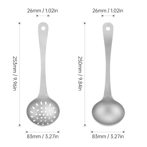 Handle Spoon Camping Spoon Deepened Scoop Head with Ergonomic Handle Long Handle Spoon for Outdoor Cooking Kitchen