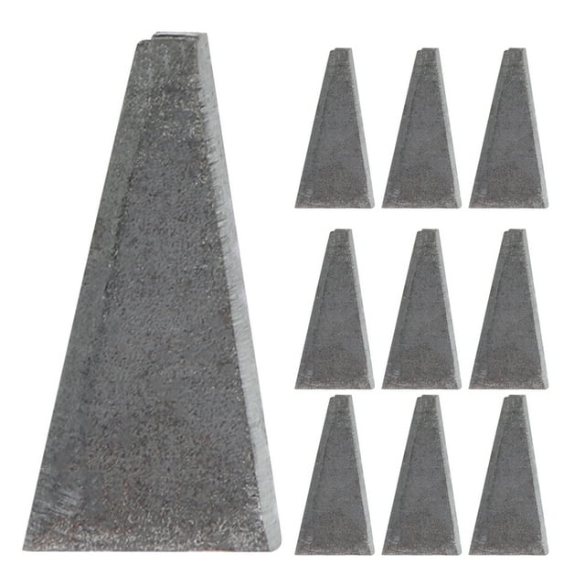Handle Wedge 20Pcs Triangle Steel wedge For Hammer And Axe Handle