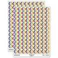 thumbnail image 1 of Handle with Care Box Symbol Icon 200+ Round Stickers - Rainbow - Matte Finish - 0.50" Size, 1 of 3