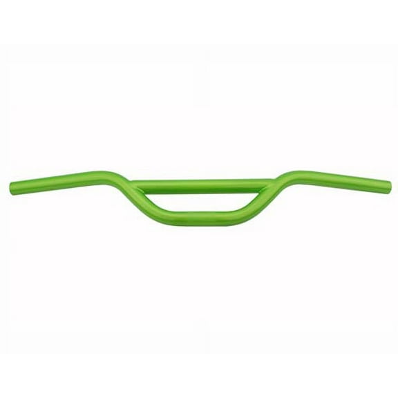 Handlebar 877S Steel 22.2mm Green. Bike handle bar, bicycle handle bar, handlebar, bmx handle bar, track, fixie
