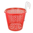 thumbnail image 1 of COOPHYA Dark Red Front Bike Basket for Mountain Bikes, Plastic, Quick Release, Wear-Resistant Design, 1 of 8