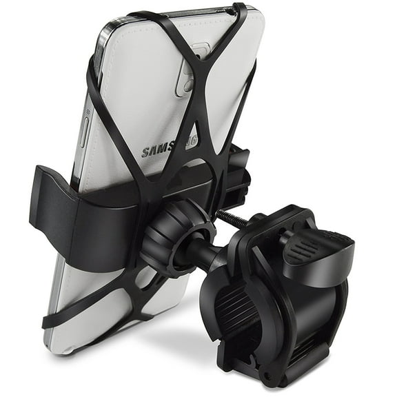 Handlebar Bicycle Mount for Google Pixel 9/Pro/XL - Silicone Holder Bike Non-Slip Strap Shockproof