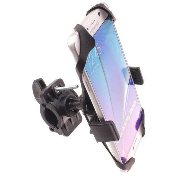 Handlebar Bicycle Mount for Motorola Moto G Pure/Power (2022)/5G Phones- Silicone Holder Bike Non-Slip Strap G9G