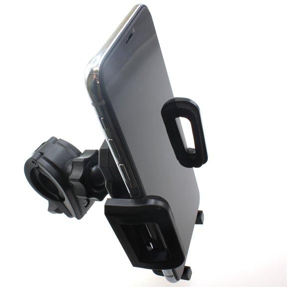 Handlebar Bicycle Mount for REVVL V Plus 5G Phone - Holder Bike Cradle Dock Swivel Compatible With T-Mobile REVVL V+ 5G