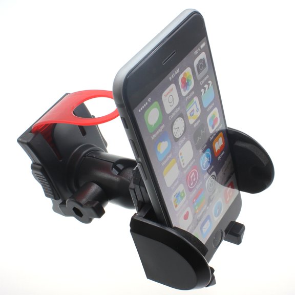 Handlebar Bicycle Mount for iPhone 16/Pro/Max/Plus - Holder Bike Cradle Dock Swivel