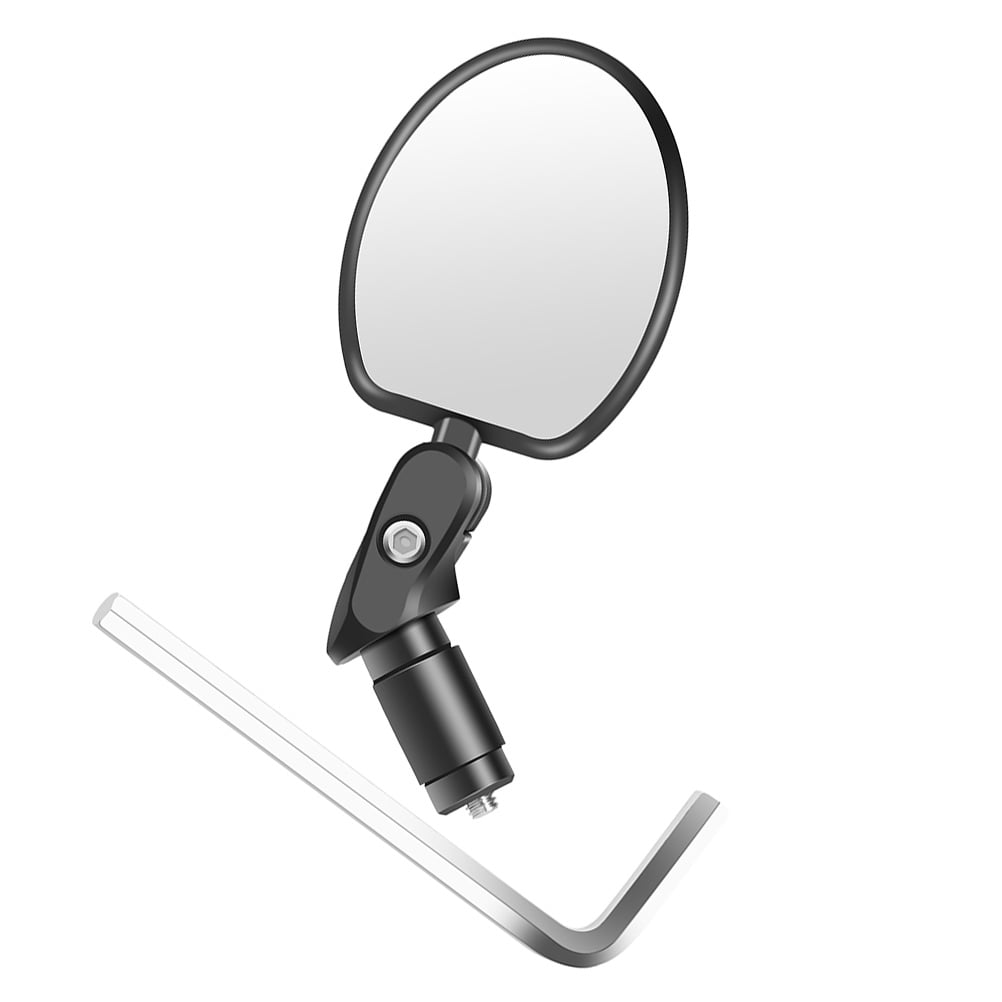 Handlebar Bike Mirror Oval Bike Rearview Mirror Safety Handlebar Mirror Safe Rearview Cycle