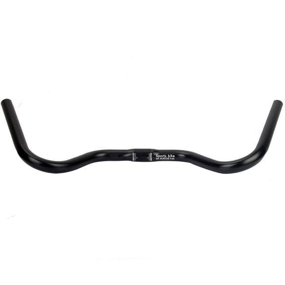 Handlebar, Black Aluminium Alloy  Handlebar, For