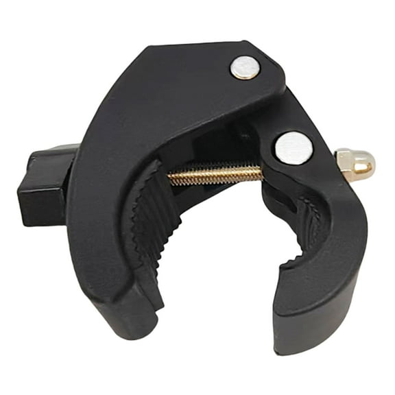 Handlebar Clamp Mount Base 1/4in Thread for Rails to 1.77in Diameter Bike Motorbike Phone Mount Holder Claw Clamp Base