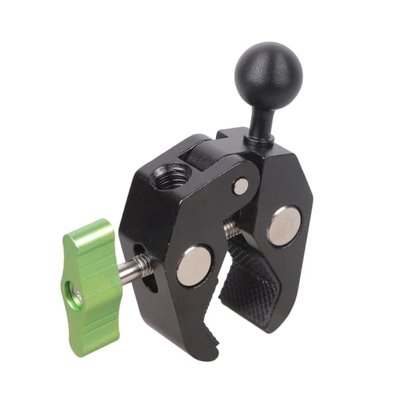 Handlebar Clamp Mount Base Claw Clamp Base Universal Phone Holder 17mm Ball Head Bike Motorcycle Phone Mount Holder