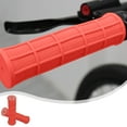 thumbnail image 1 of Handlebar Cover Grip Set, Soft Rubber, Non-slip Ergonomic Design, Shock Absorption, Rain-resistant, Universal Bike Compatibility, Topliu, 1 of 6