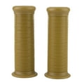 thumbnail image 1 of Handlebar Grip, 1Pair Bike Handlebar Grips, 1inch 25mm Universal Motorcycle Vintage TPU Handle Handlebar Grip Non-Slip TPU Grips for Motorcycle Bike(Sauce Yellow), 1 of 8
