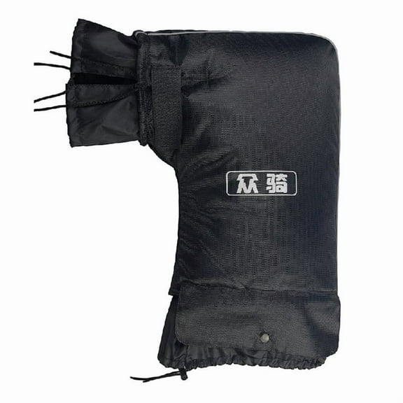 Handlebar Mitten Bicycle Mitts Winter Thermal Cover Cycling Hand Warm Windproof