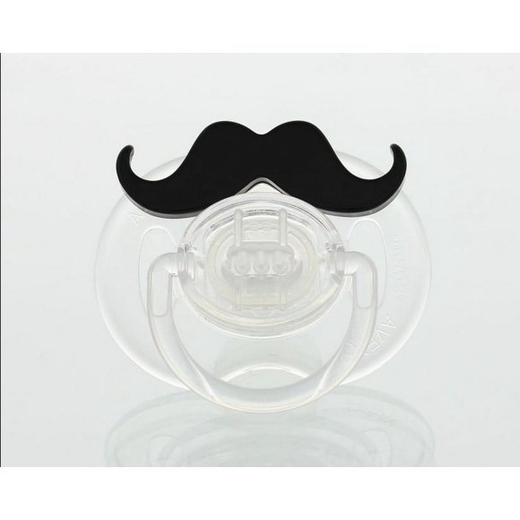 Mustache Pacifiers