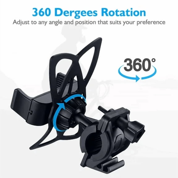 Handlebar Phone Holder For Mobile Phone, Mp4/Mp5, Gps, Pda Etc