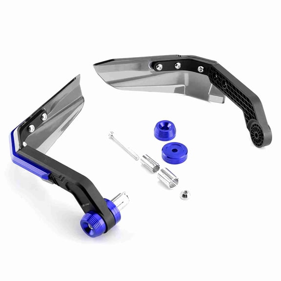 Handlebar Protectors Motorcycle Handguards Motorbike Hand Protectors Bike Handlebar Guards CNC Stainless Steel Universal Fit with Anodized Finish for 7/8" Handlebar Impact Protection