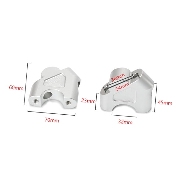 Handlebar Riser r12 Riser Handlebar Riser Clamp Handlebar Mount Riser Replacement for R1200GS LC R1200GS Adventure R 1200GS Rallye R 1200 GS R1250GS 1G13 K50