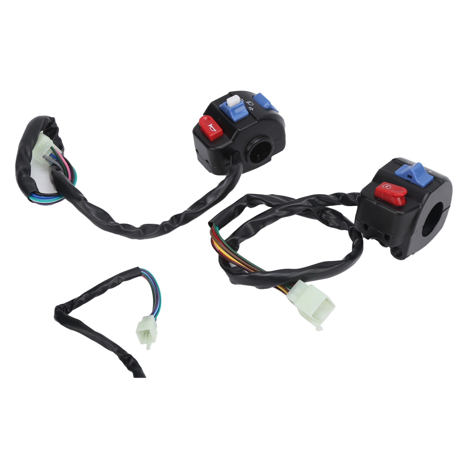 Handlebar Switch, Pair Of Turn Signal Controller Waterproof For All