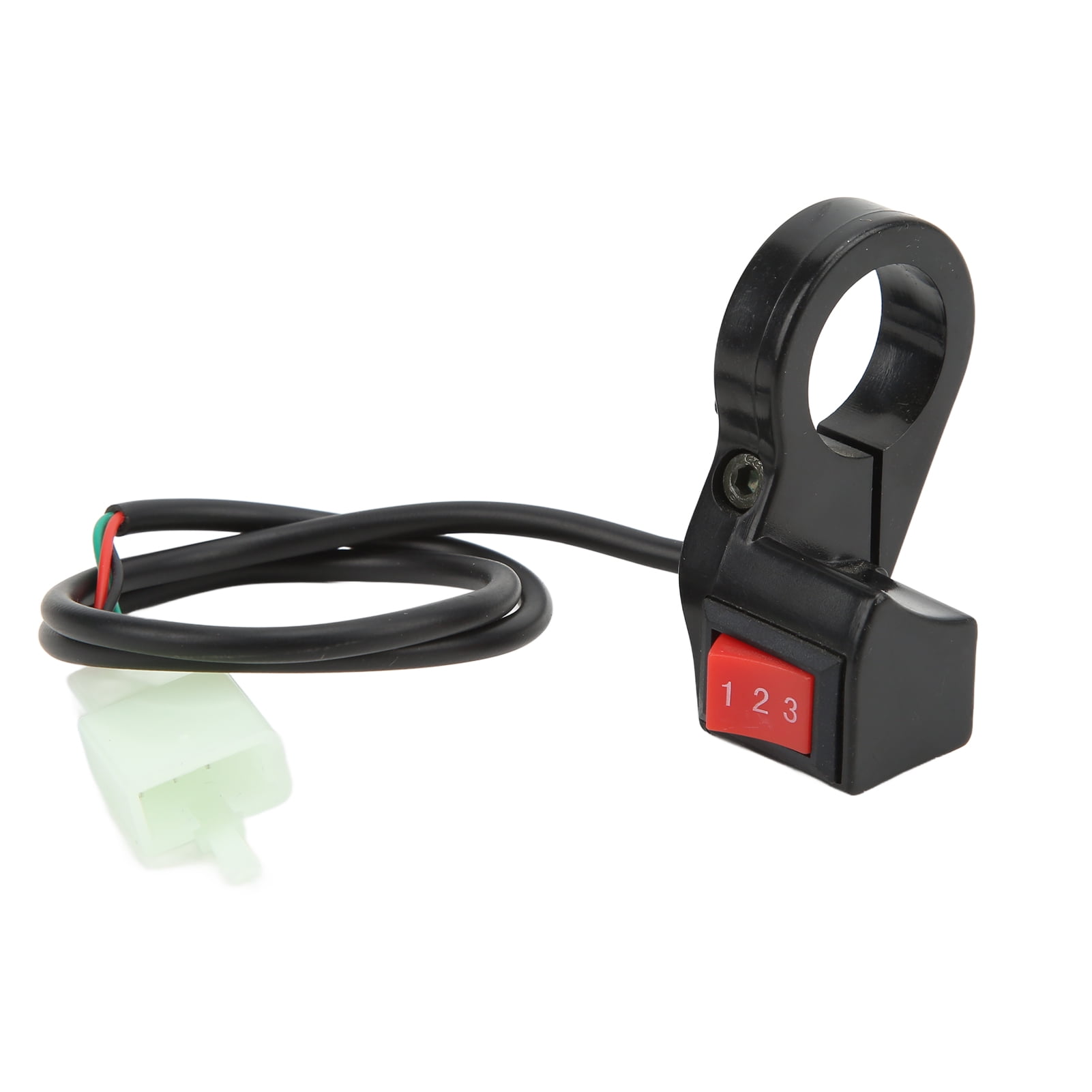 Handlebar Switch With Harness, 22mm 3 Speed Handlebar Control Switch