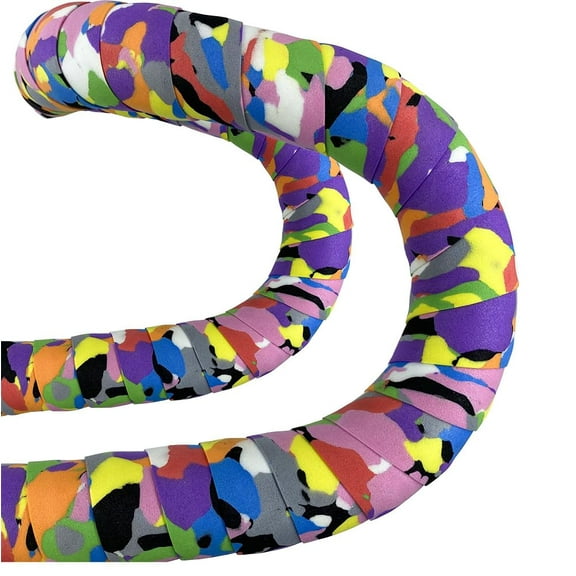 Handlebar Tape for Road Bike Super Soft EVA Foam Bicycle Bar Tapes Grip Shock Absorbing Winding Cork Bike Bar Tape with Bar Plugs