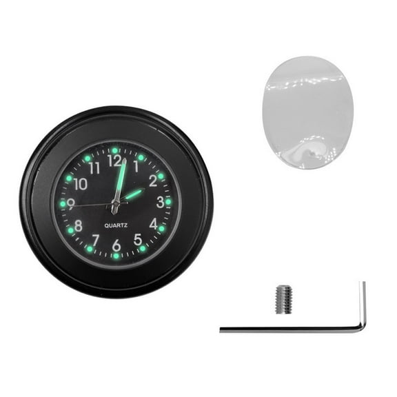 Handlebar Waterproof Watch E-Clock For Motorcycle Bike Scooter Universal