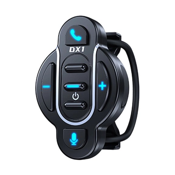 Handlebars Mounted Bluetooth-compatible Device For Motorcycles Waterproof Design Shockproof Structure Seamless Smartphone Connectivities