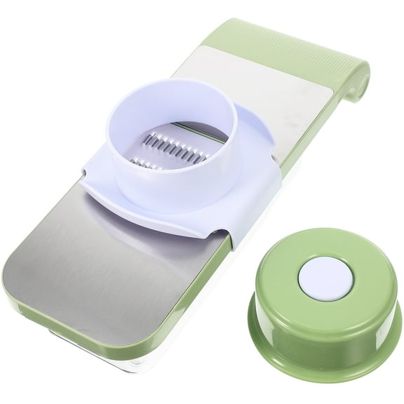 Handled Potato Shredder Cheese Grater Dicing Machine Vegetable Stainless Steel Plastic Chopper Salad