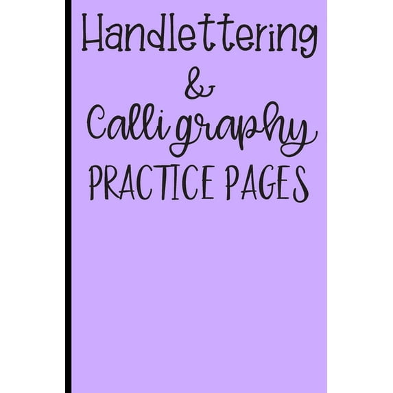 Handlettering & Calligraphy Practice Pages: Dot Grid Pages for Flawless Writing (Paperback)