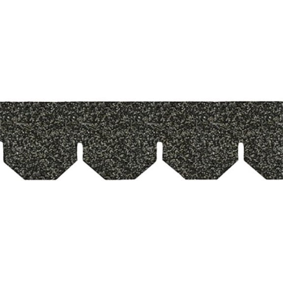 Handley House AS4005H 157 Sq. in. Salt & Pepper Hexagon Asphalt Shingles for Dollhouse Miniature