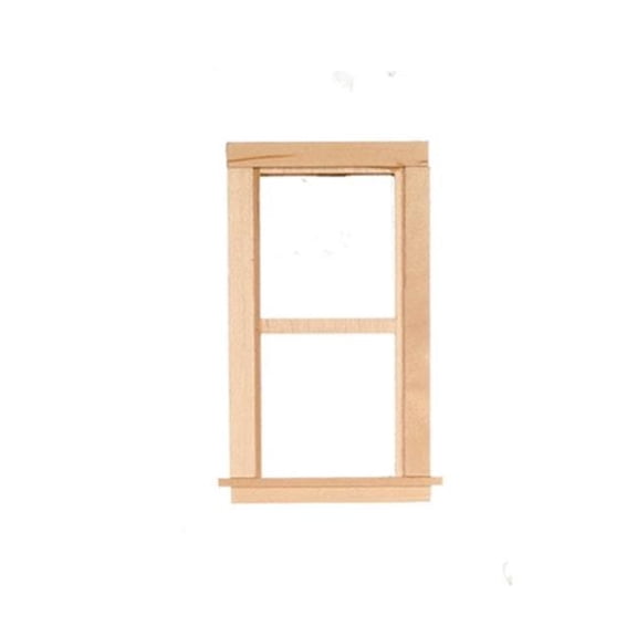 Handley House AS411 1 Over 1 Single Window for Dollhouse Miniature