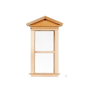 Handley House AS411A Victorian Style 1 Over 1 Single Window for Dollhouse Miniature