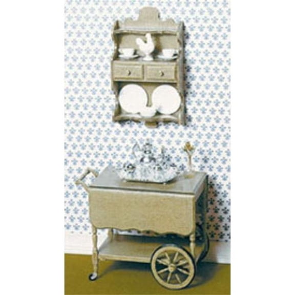 Handley House CB2105 F-160 Teacart Kit for Dollhouse Miniature