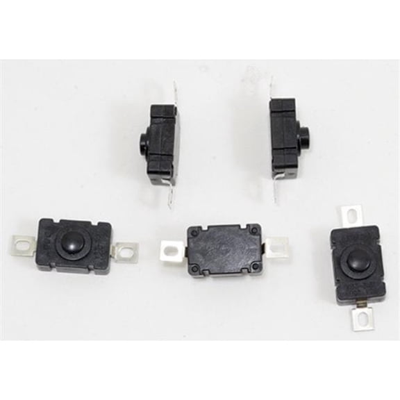 Handley House CRS908-1 2A Current SMT Button On-Off Switch for Dollhouse Miniature - Pack of 5