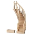 thumbnail image 1 of Handley House Dollhouse Miniature Assembled Leftcurve Staircase, 1 of 1