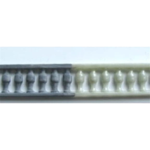 Handley House MBBALC48 1-48 Scale Balcony Rail for Dollhouse Miniature - 16 cm - 2 Piece