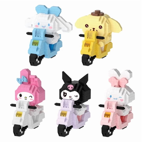 Handmade 3D Anime Character Bricks, Daily Decor Assembly Present