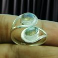 thumbnail image 1 of Handmade 925 Sterling Silver Oval Labradorite Gemstone Toe Ring – Adjustable Fit, 1 of 4