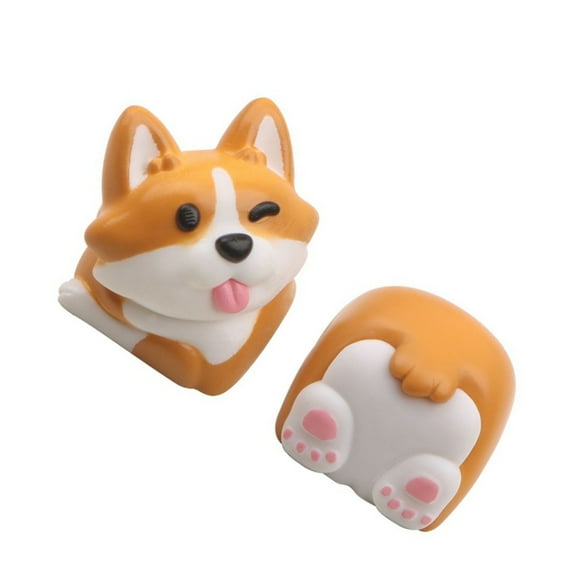Handmade ABS Keycaps Corgis Butt Keycap for 3D Mechanical Keyboards ESCs Customizeds Keycap