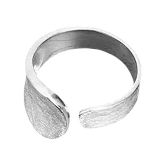 Handmade Adjustable Thick Band Ring Minimalist Unisex Jewelry Fashion Statement Boho Style Stackable Rings for Men Women