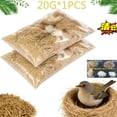 thumbnail image 1 of Handmade Alpaca Fiber Bird Nesting Heart, Refillable Heart Shape Hummingbird Nesting and Bags of Nest Material, Winter Fowl Gifts Animal Hummingbirds Lovers Home Garden Yard, 1 of 3