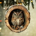 thumbnail image 1 of Acrylic Christmas Ornaments for Tree Religious Round Hanging Decoration for Home Holiday and Festive Decor, 1 of 5
