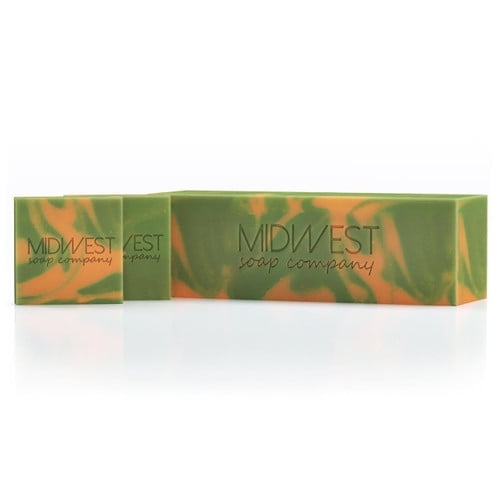 Handmade Apple Cantaloupe Artisan Soap - 6 Bars