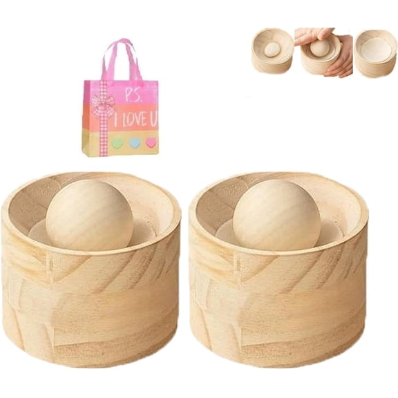 Handmade Bamboo Dumpling Maker Press - Traditional Dumpling & Gyoza Wrapper, Pierogi, Empanada Mold with Non-Stick Easy Release for Quick Homemade Asian Cooking(XX-2pcs)