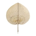 thumbnail image 1 of Handmade Bamboo Fan for Summer Cooling with Exquisite Patterns and Traditional Folk Style, 1 of 9