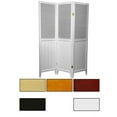 thumbnail image 1 of Handmade Beadboard 70-inch Room Divider (China) 4 Panel White, 1 of 5