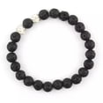 thumbnail image 1 of Handmade Beaded Bracelets Natural Lava Stone Shambhala Diffuser Bracelet Jewelry, 1 of 2