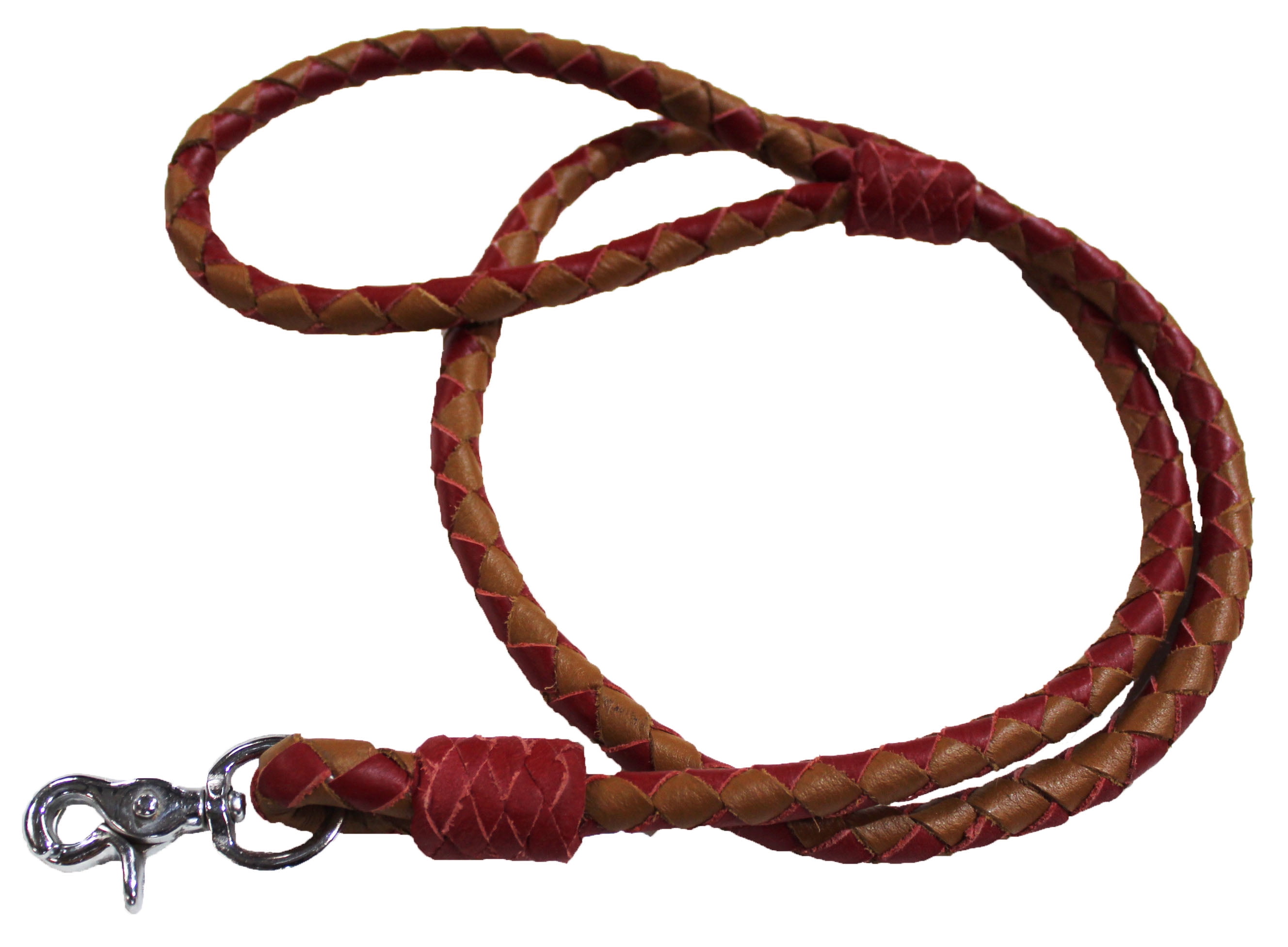 Handmade Beaded Leather Dog Collar Leash Padded Handle 6 ft 60007TN
