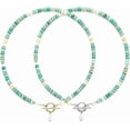 thumbnail image 1 of Handmade Beaded Necklace, natural stone and Beads Necklace for Women, Versatile Layering Accessory for Daily Wear and Gifting (A+B), 1 of 7
