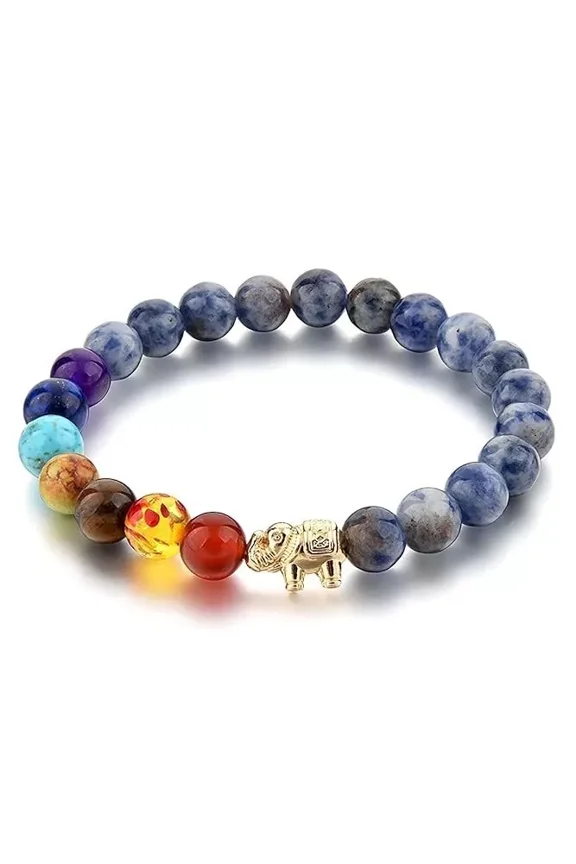 Beads Bracelet with Certificate, Multicolor