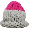 thumbnail image 1 of Handmade Big Yarn Loopy Beanie Winter Knit Hat, 1 of 4