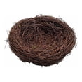 thumbnail image 1 of Handmade Bird House Vine, Home Nature Craft Best Birds Nests for Garden Decor, Woven Bird Nest with 6cm Diameter, Version A, 1 of 6